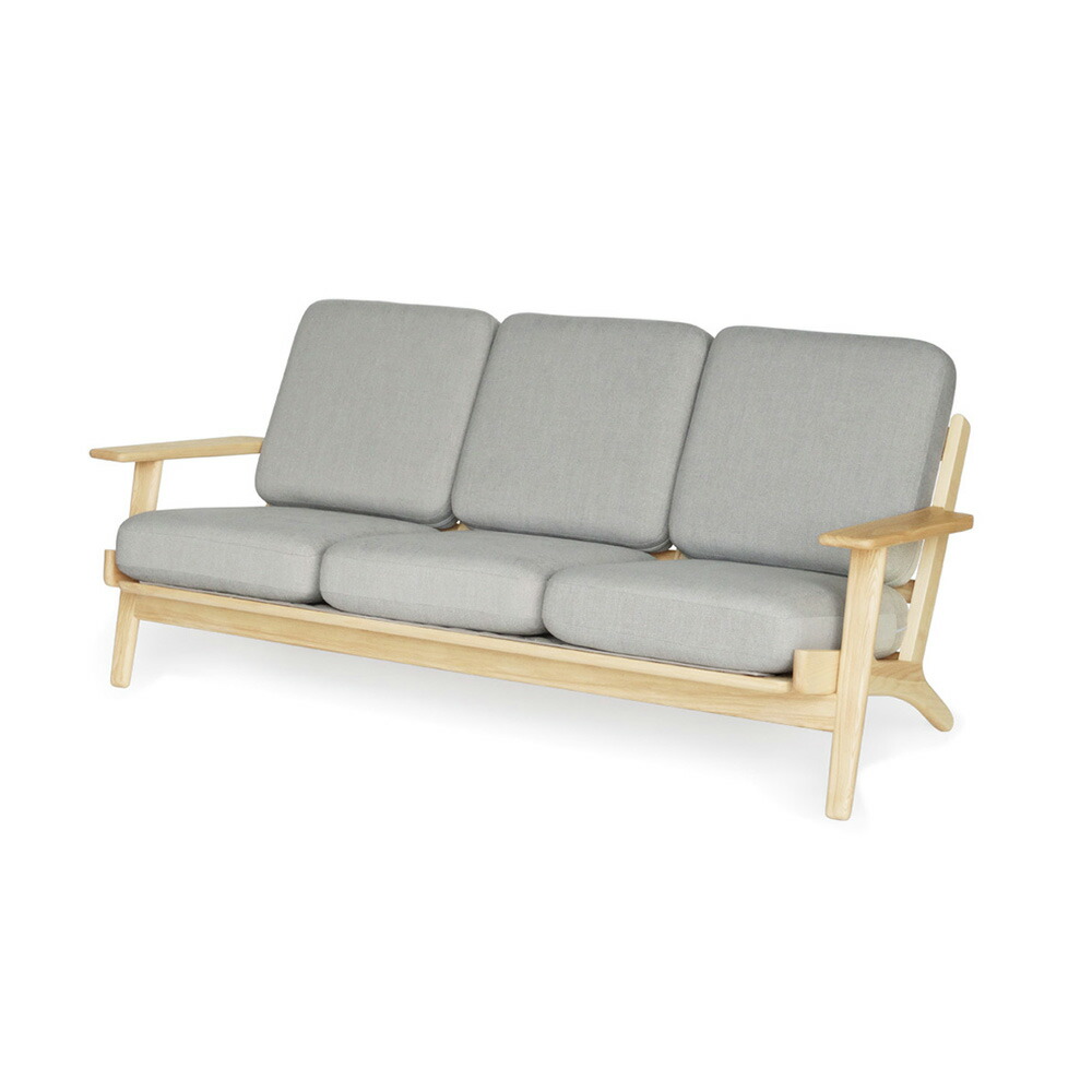 リプロダクトデザイナーズ3人掛けソファ幅181cm カウチソファ（796