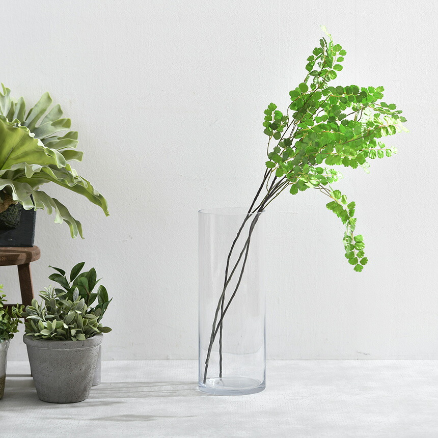 楽天市場】花瓶 ガラス フラワーベース 大きい 円柱 ガラス花瓶 ロング