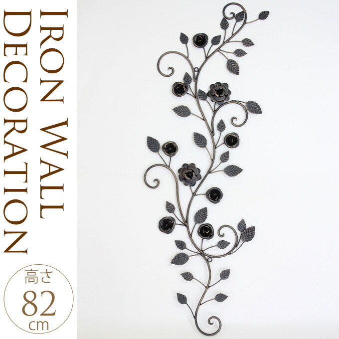 楽天市場】薔薇の壁掛けオーナメント 壁掛け アイアン プレート