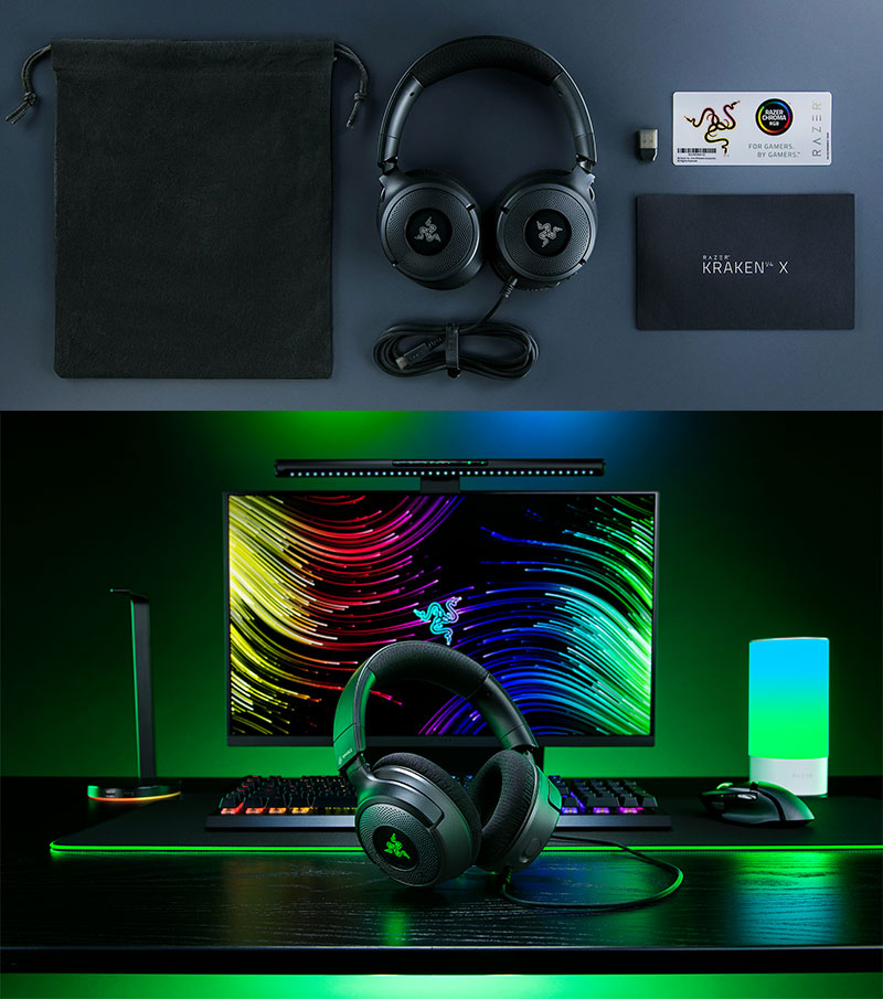 楽天市場】【Razer公式】 Razer Kraken V4 X Razer Chroma RGB 対応