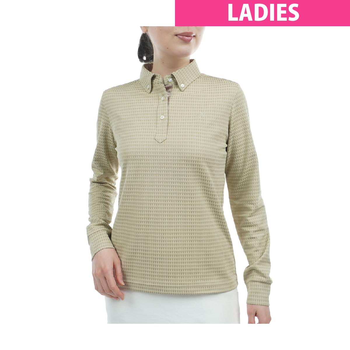 楽天市場】長袖 ポロシャツ レディース（ブランドセントアンドリュース