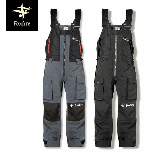 Foxfire フロストレイクビブ パンツ L【新品】ブラック 釣り 防水 防寒