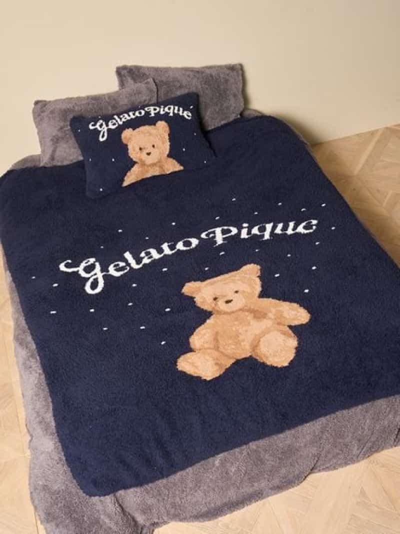 楽天市場】【Sleep】【HOLIDAY】 スノーベア ジャガードマルチカバー