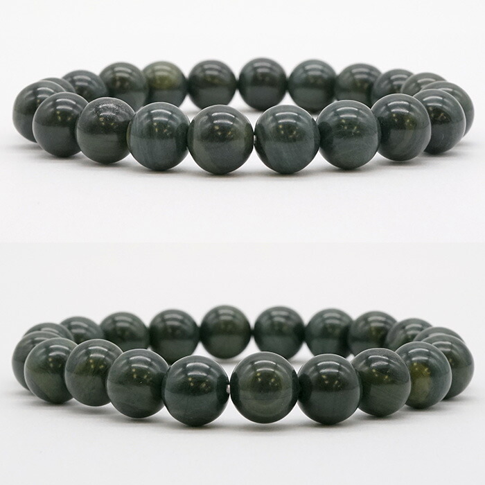 楽天市場】神居古潭 緑10mm玉ブレスレット 北海道 カムイコタン アイヌ