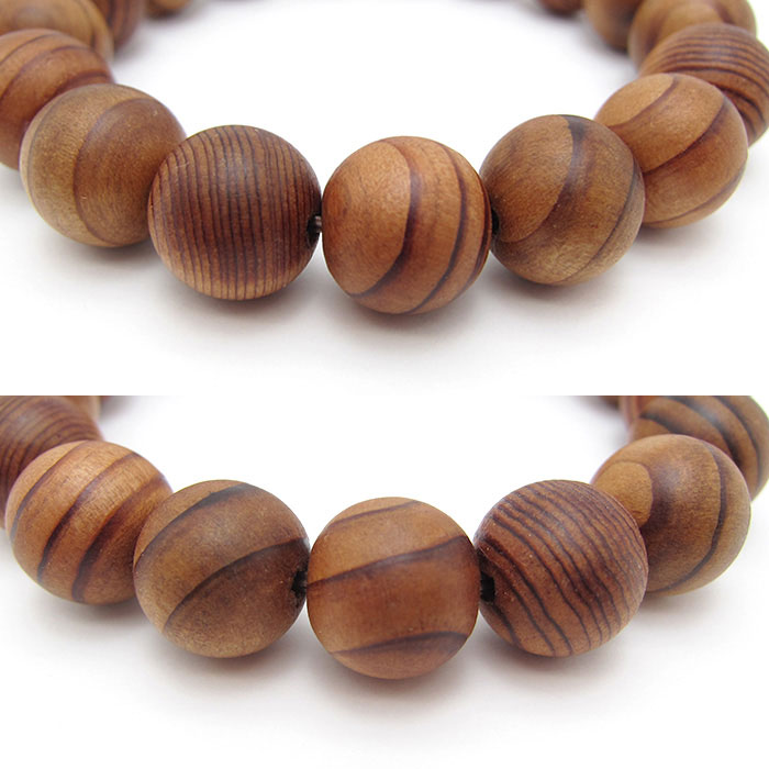 楽天市場】パワーズウッド 高野山参道杉 霊珠 ブレスレット12mm