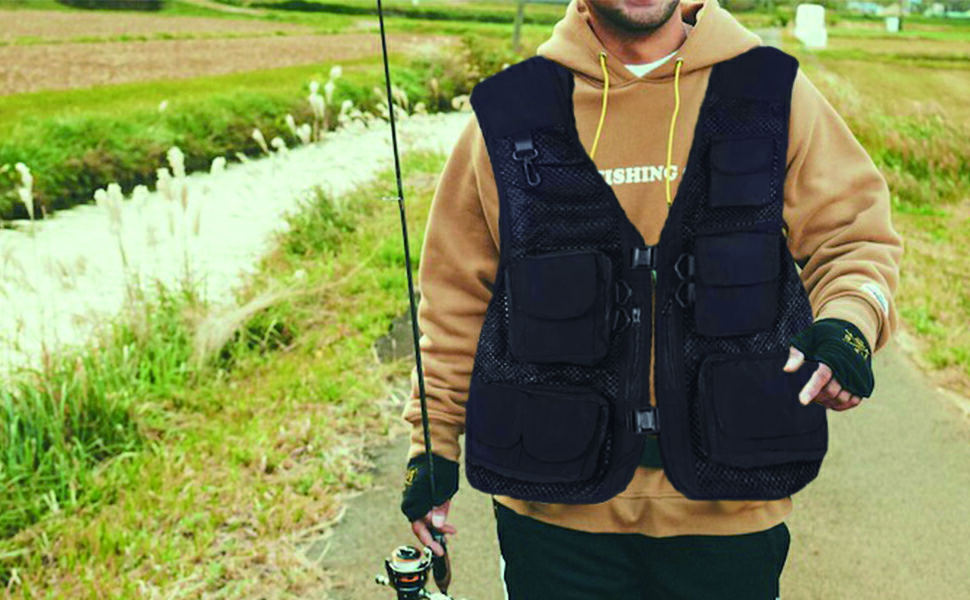 楽天市場】フィッシングベスト メッシュベスト メンズ アウトドア釣り