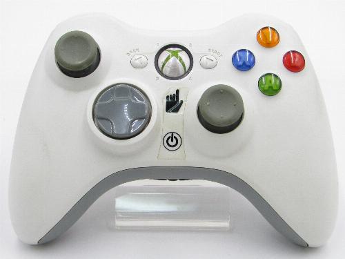 楽天市場】【中古】ワイヤレスコントローラー ピュアホワイト XBOX360