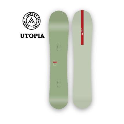 楽天市場】【予約商品】WEST SNOWBOARDING UTOPIA DLW 148cm 152cm