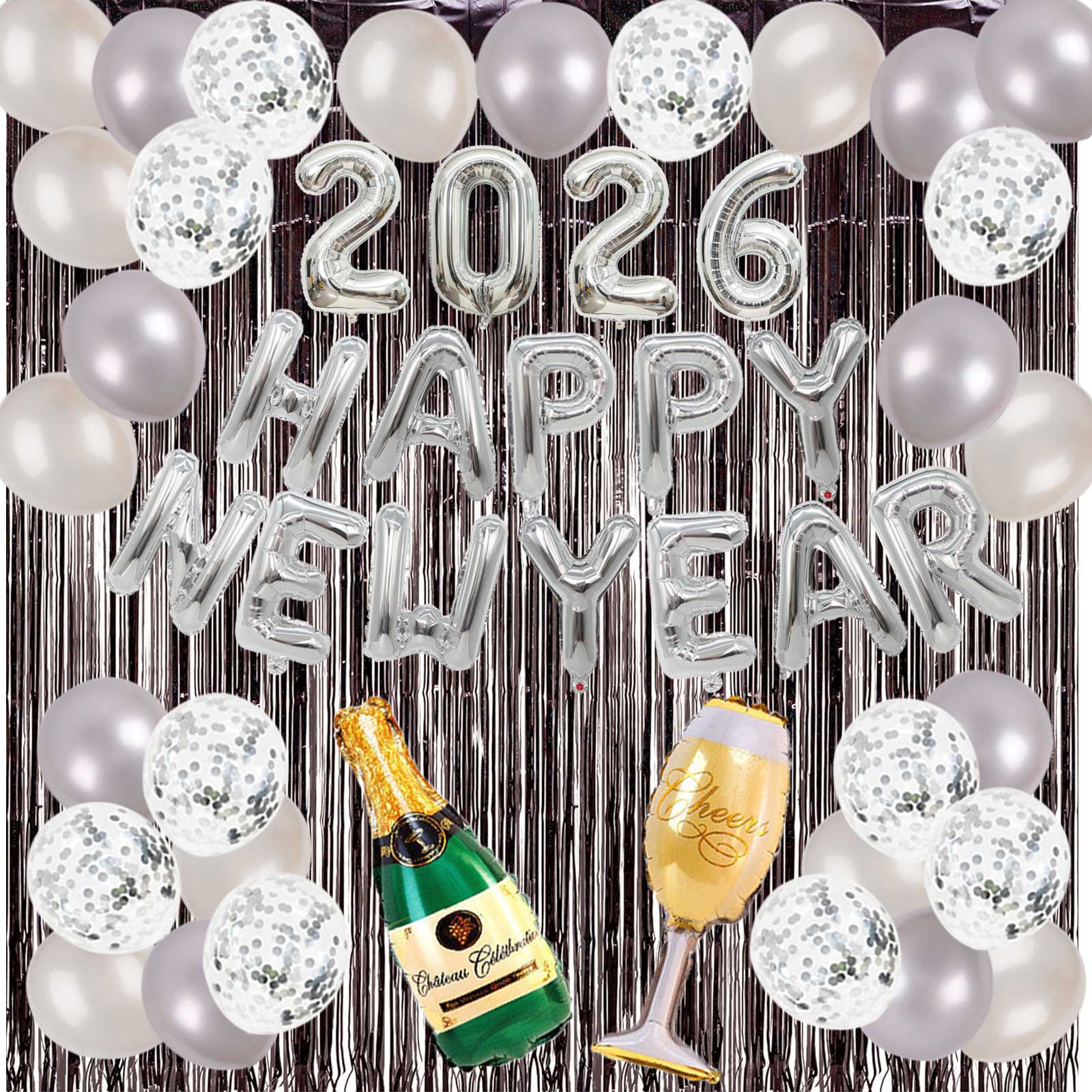 楽天市場】Happy new year 2026 バルーン セット 風船 飾り付け 2026