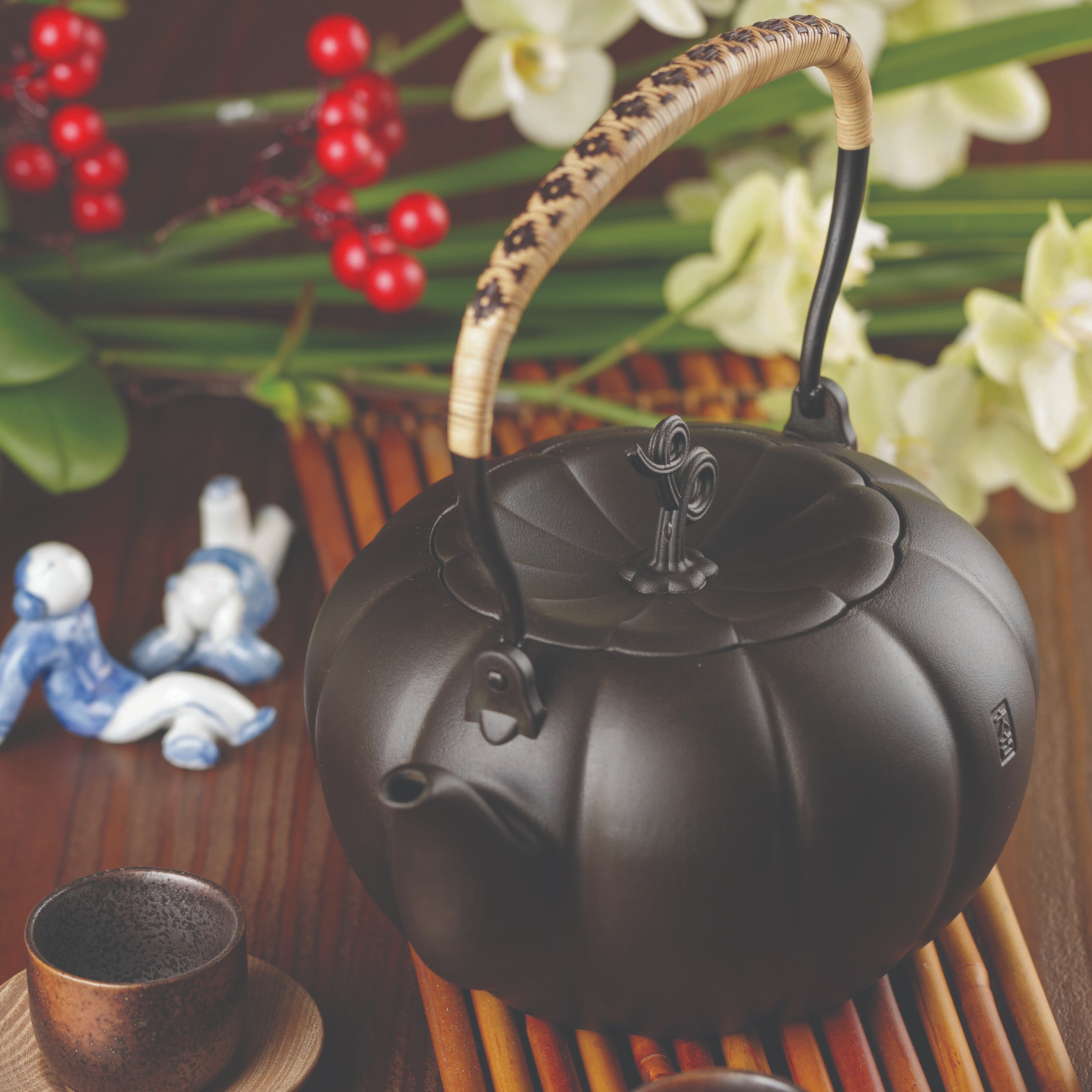 楽天市場】3/3から10%OFF ポット きんぎょく満堂 鉄器 鉄瓶 1.6L IH