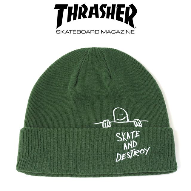 楽天市場】THRASHER スラッシャー 【ユニセックス】GONZ SAD FOLD