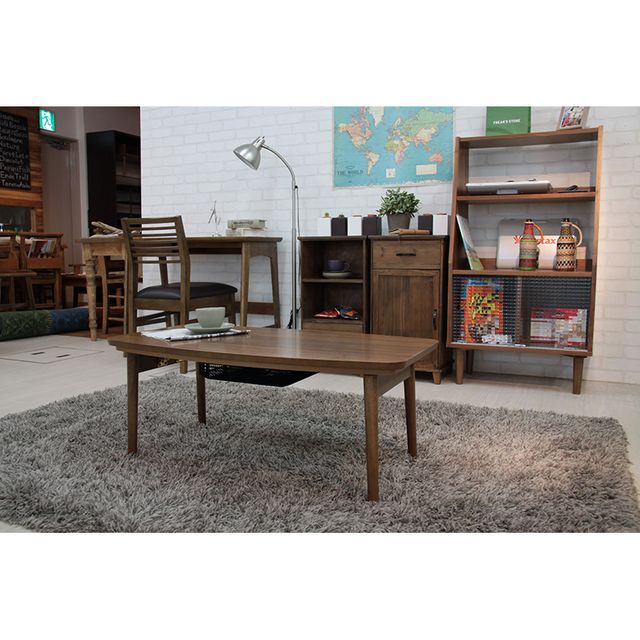 楽天市場】東谷 ROOM ESSENCE 天板90×50cm Elfy ｴﾙﾌｨ おしゃれこたつ