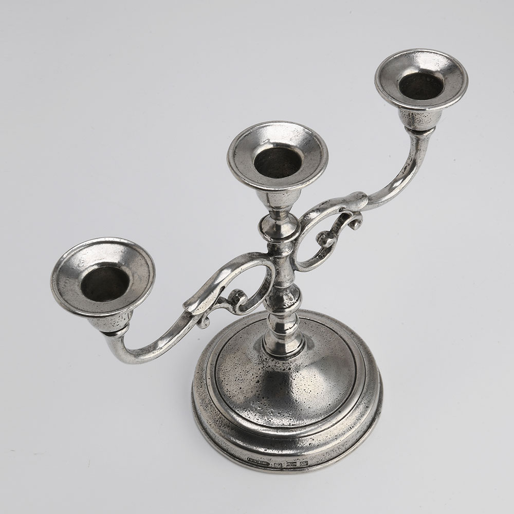 楽天市場】燭台 錫製品 ローソク立て キャンドルフォルダー