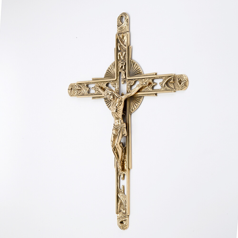 楽天市場】十字架 教会用品備品 イタリア製真鍮雑貨 CROSS クロス