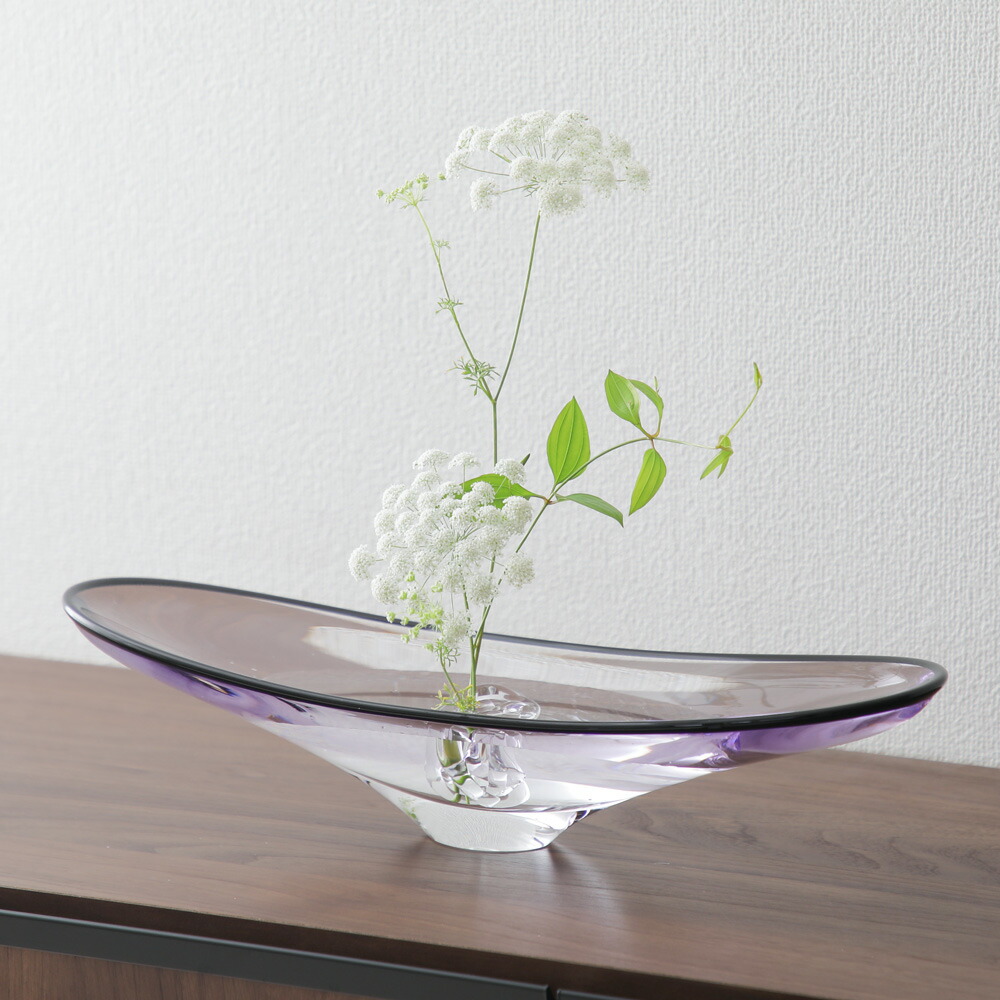 楽天市場】伊藤泰三作 SUN GLASS STUDIO KYOTO ガラスのオブジェ 花器