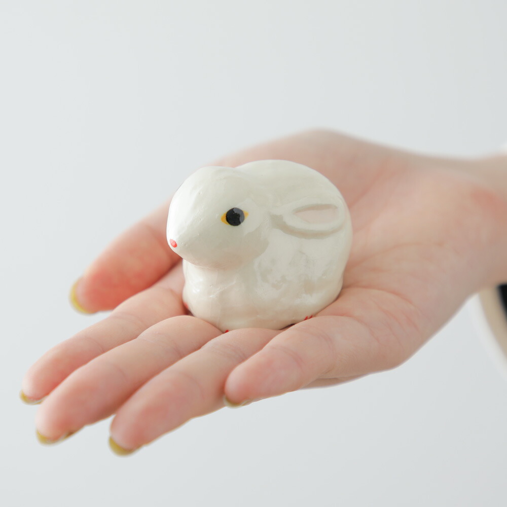 楽天市場】【売切終了】 卯 置物 伏見人形倣 化粧箱入り 清水六兵衛 京