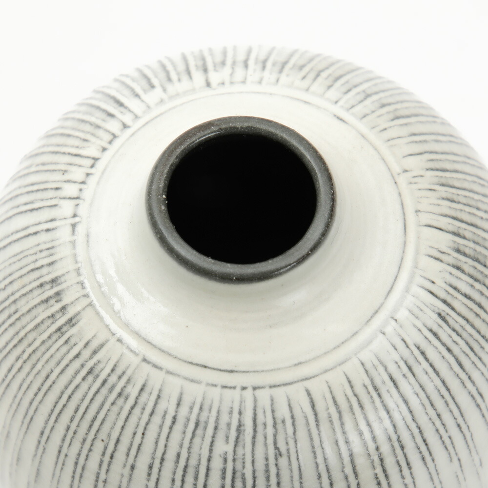 楽天市場】一輪差し 清水焼 作家物 関 黒十草 白十草 一輪生 一輪挿し