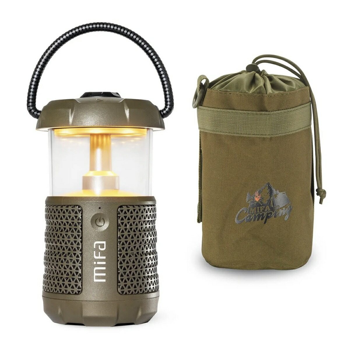 楽天市場】MIFA WildCamping Bluetoothスピーカー LED ランタン