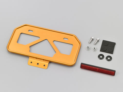 楽天市場】【DAYTONA(デイトナ)】 17667 軽量ナンバープレートホルダー