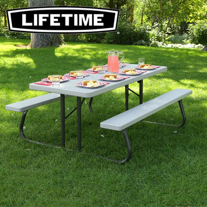楽天市場】LIFETIME ライフタイム フォルディング ピクニック テーブル