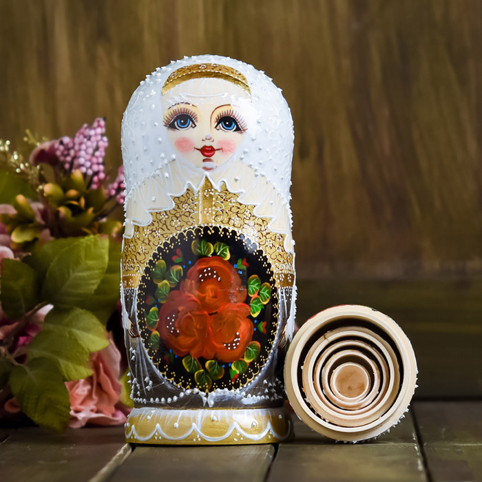 楽天市場】マトリョーシカ ロシア 人形 民芸品 土産物 手作り人形