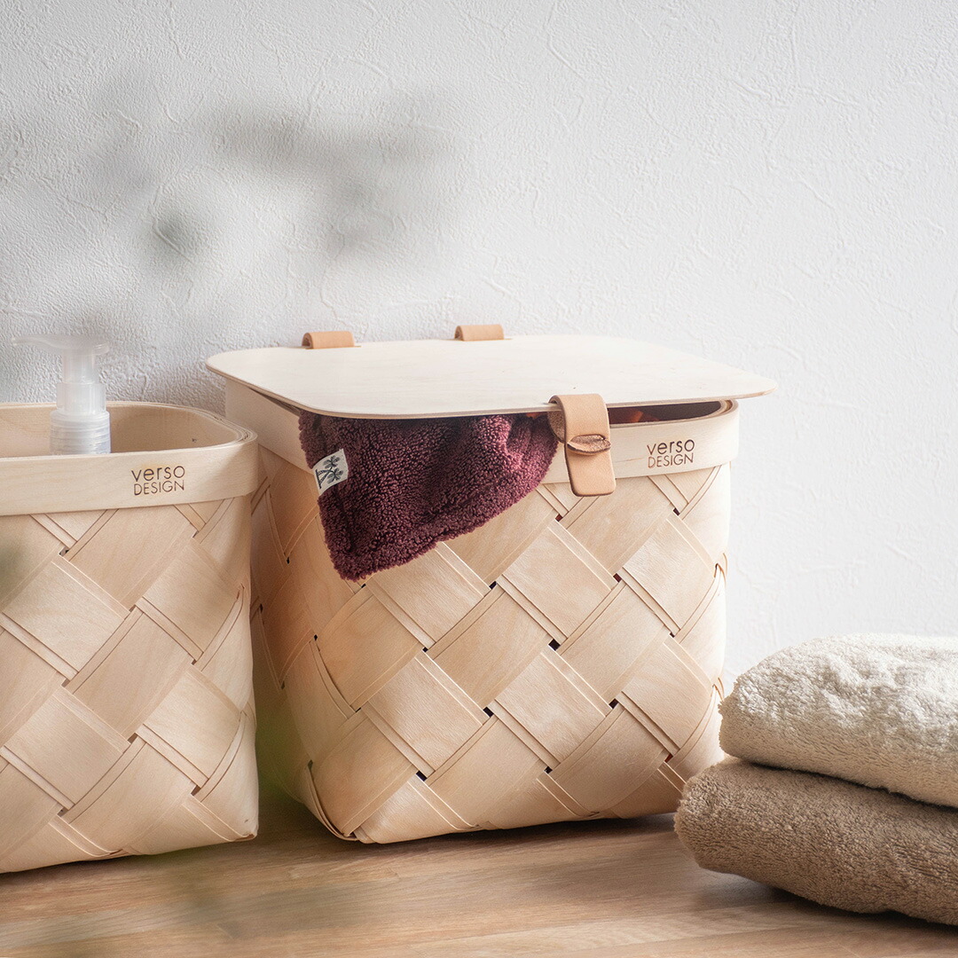 楽天市場】北欧 白樺 バスケット 天然素材 木製 収納ボックス LASTU