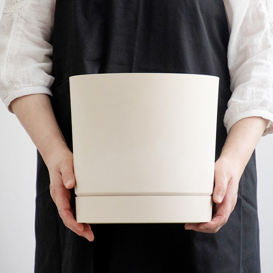 楽天市場】ポーランド製植木鉢 受け皿付き プロスパー トゥーボ B 24cm