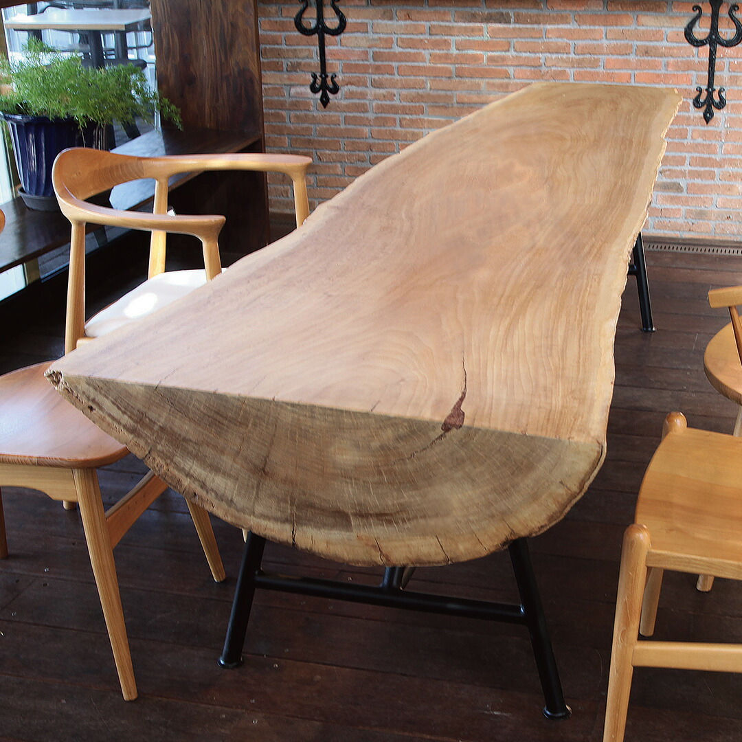 楽天市場】丸太 テーブルの通販