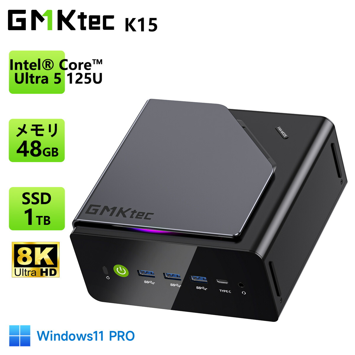 楽天市場】GMKtec mini Core i5-12450Hの通販