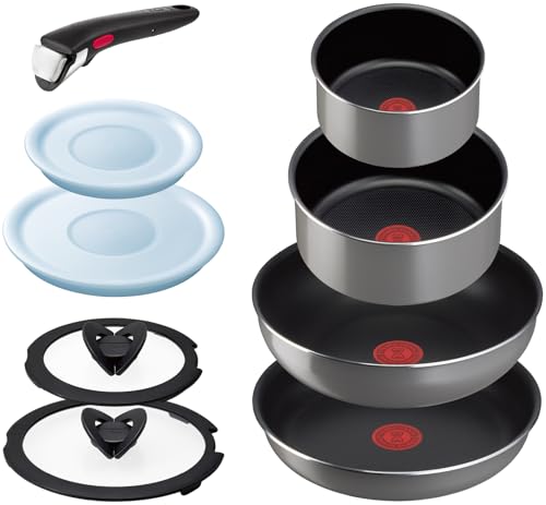 楽天市場】ティファール 取っ手のとれる 鍋 フライパンセット 9点