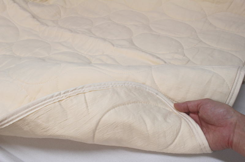 楽天市場】IWATA 本麻パッドしとね プレミアム 100×205cm 生地、中わた