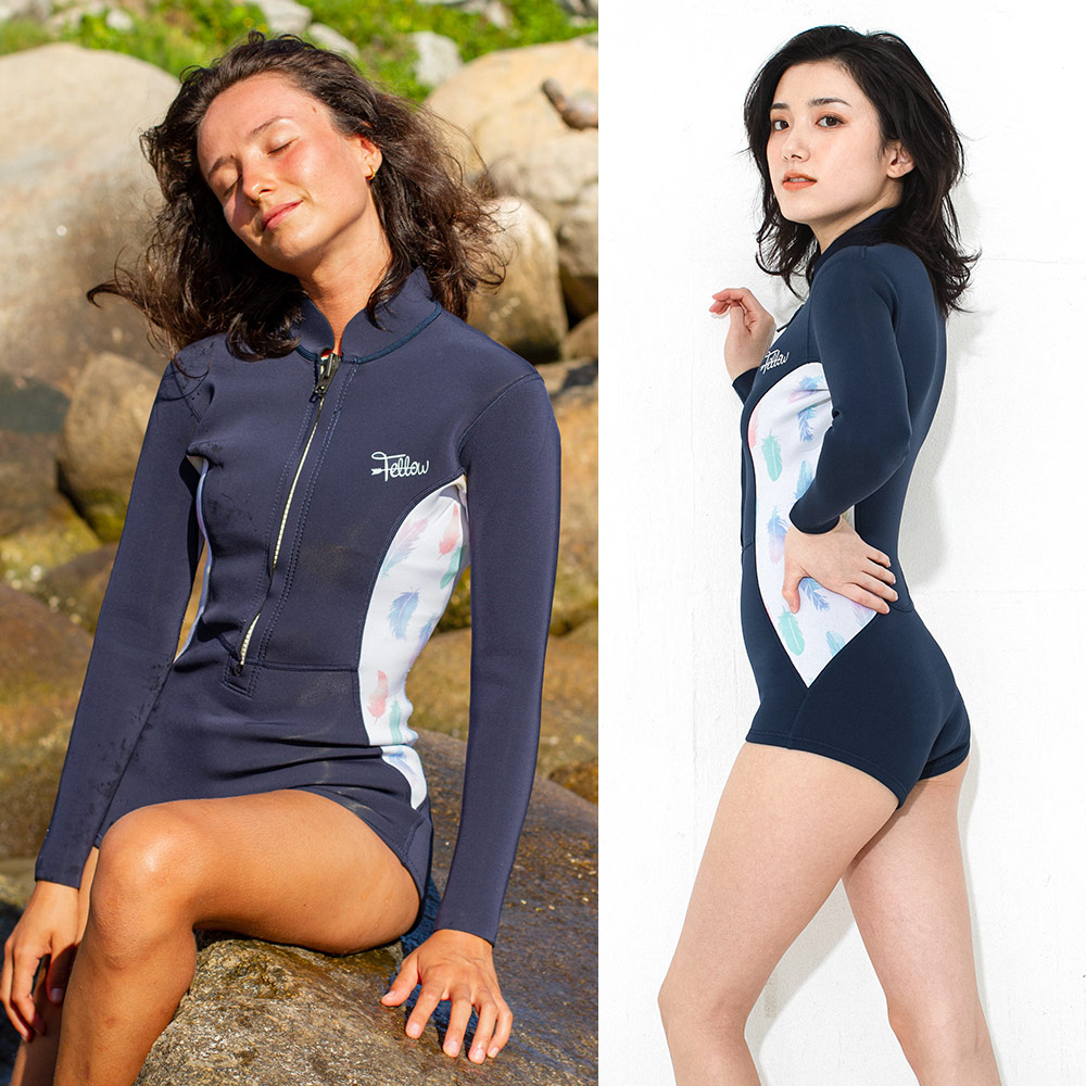 楽天市場】[ｽｰﾊﾟｰｾｰﾙ価格+ｸｰﾎﾟﾝ]FELLOW ウェットスーツ ロング