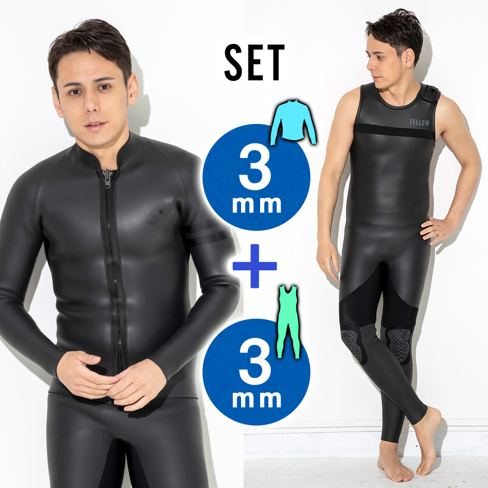 楽天市場】[ｽｰﾊﾟｰｾｰﾙ価格+ｸｰﾎﾟﾝ]FELLOW ウェットスーツ スキン
