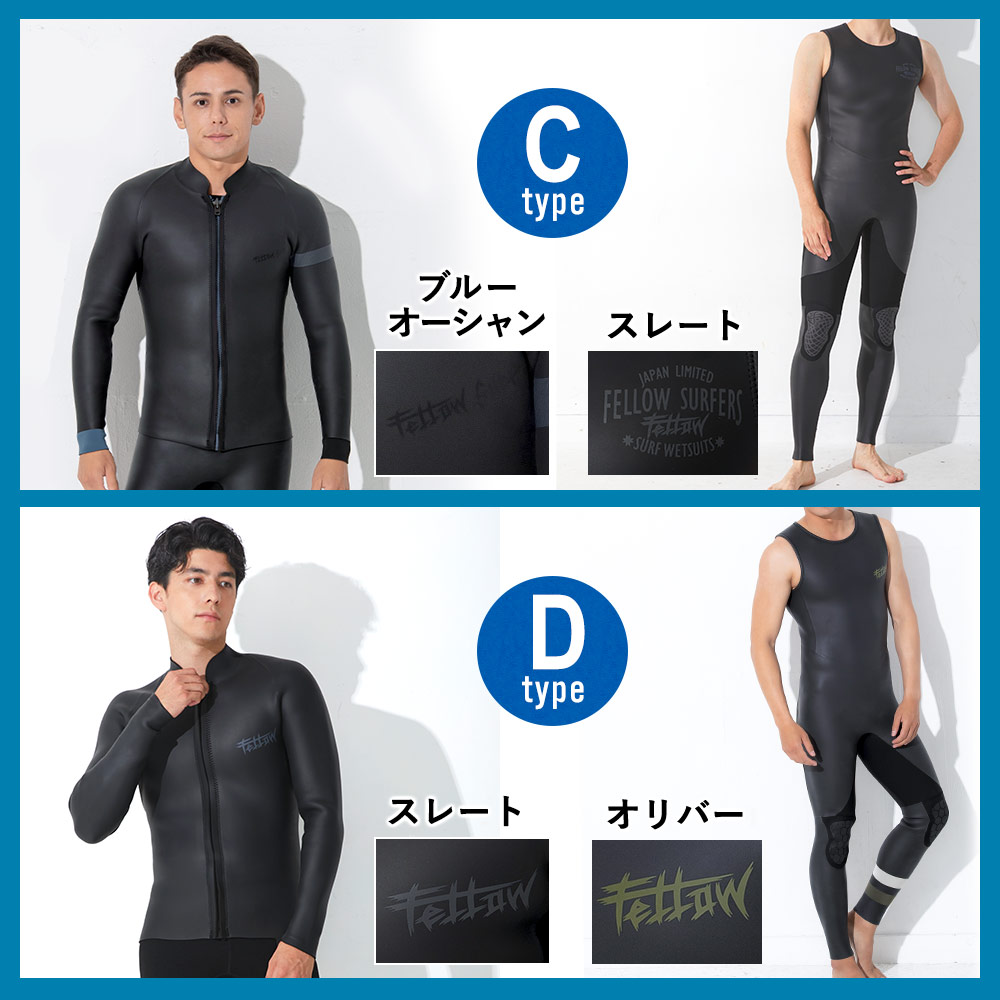 楽天市場】[ｽｰﾊﾟｰｾｰﾙ価格+ｸｰﾎﾟﾝ]FELLOW ウェットスーツ スキン