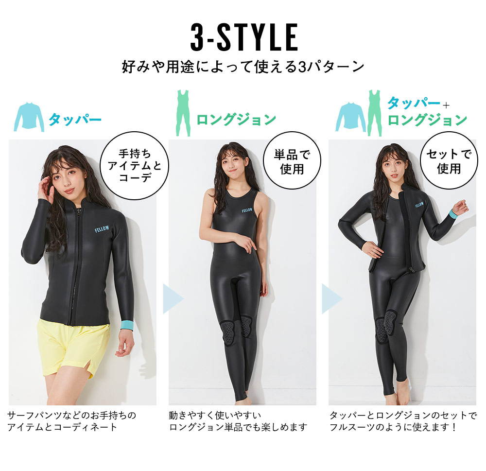 楽天市場】[ｽｰﾊﾟｰｾｰﾙ価格+ｸｰﾎﾟﾝ]【特価】FELLOW ウェットスーツ スキン