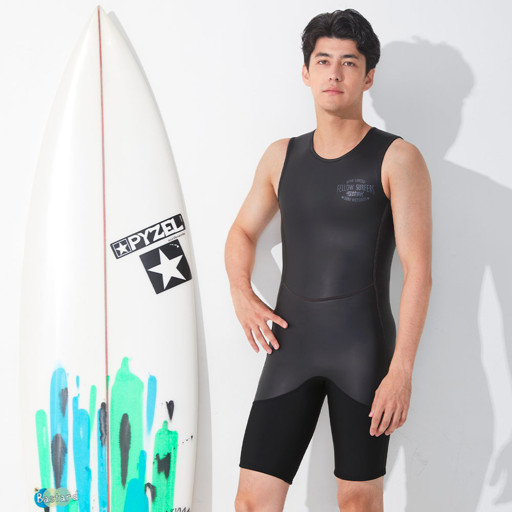 楽天市場】[ｽｰﾊﾟｰｾｰﾙ価格+ｸｰﾎﾟﾝ]FELLOW ウェットスーツ ショートジョン