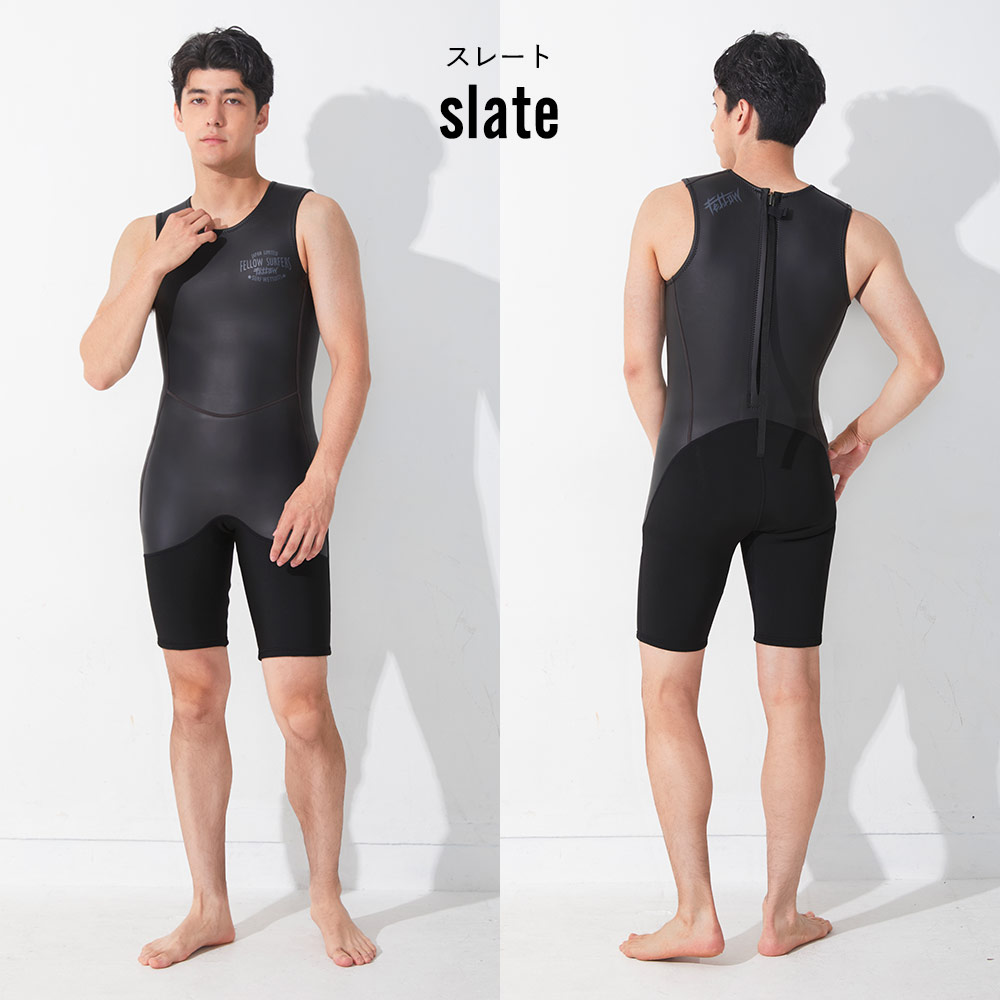 楽天市場】[ｽｰﾊﾟｰｾｰﾙ価格+ｸｰﾎﾟﾝ]FELLOW ウェットスーツ ショートジョン