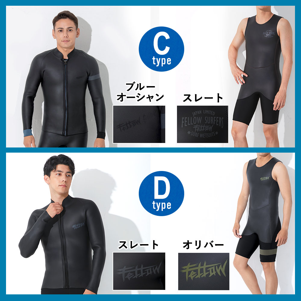 楽天市場】[ｽｰﾊﾟｰｾｰﾙ価格+ｸｰﾎﾟﾝ]FELLOW ウェットスーツ スキン