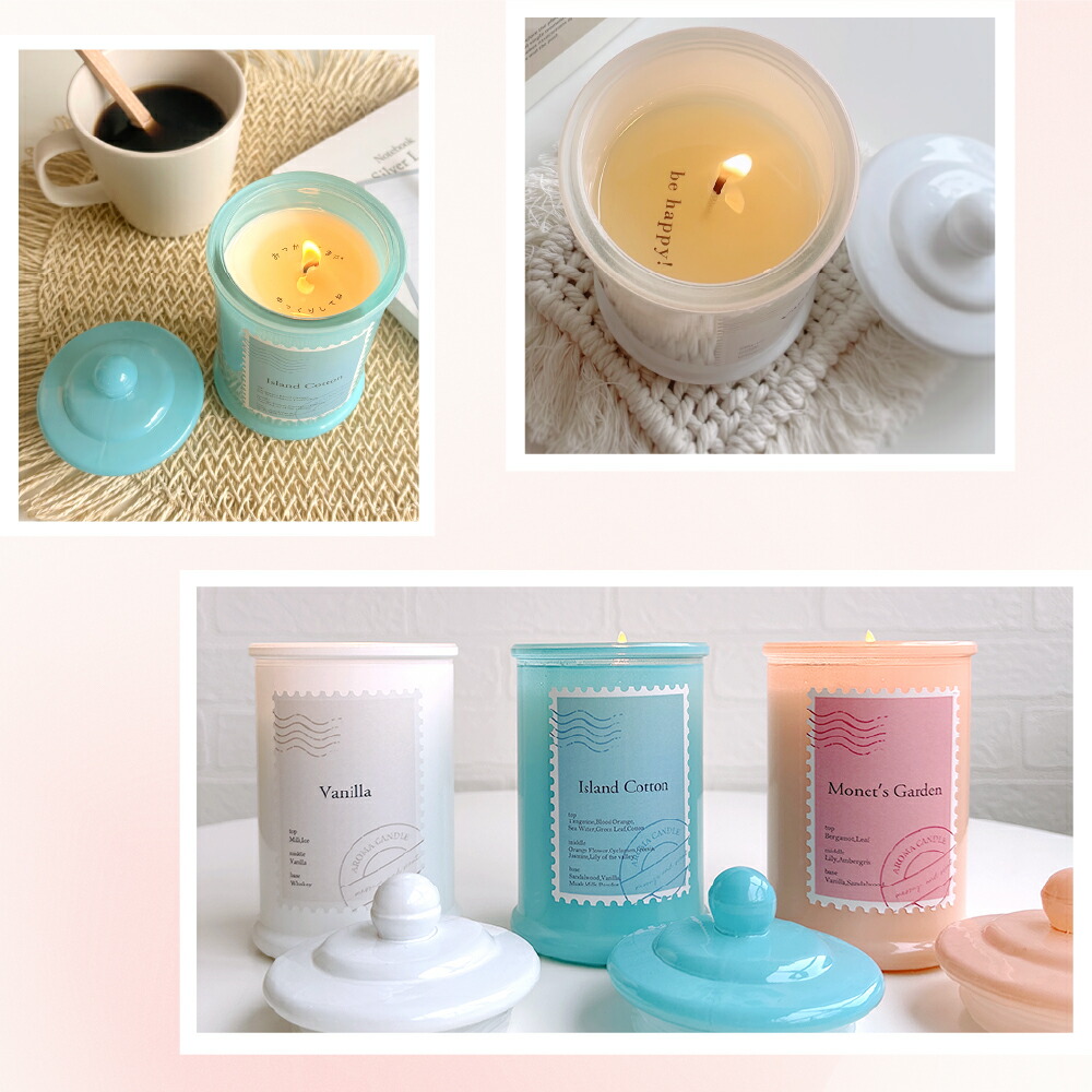 楽天市場】【☆浮かび上がるメッセージ☆】アロマキャンドル