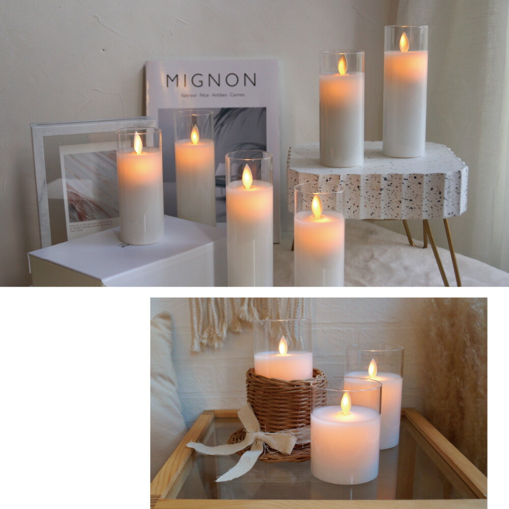 楽天市場】【☆即納☆】 キャンドル LEDキャンドルライト LED