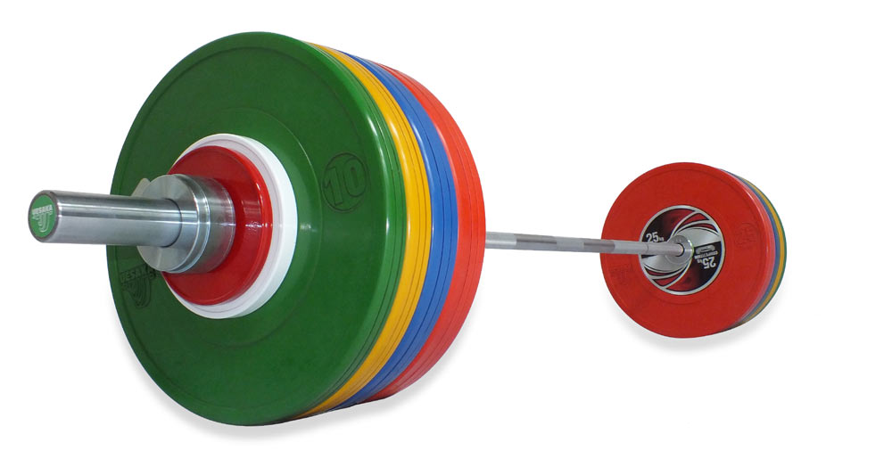 楽天市場】UESAKA 競技用バーベルセット 70kg ウエサカ バーベル 公式