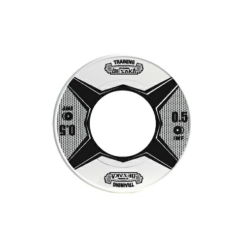 楽天市場】UESAKA V型トレーニング用メタルプレート0.5kg（2枚1組