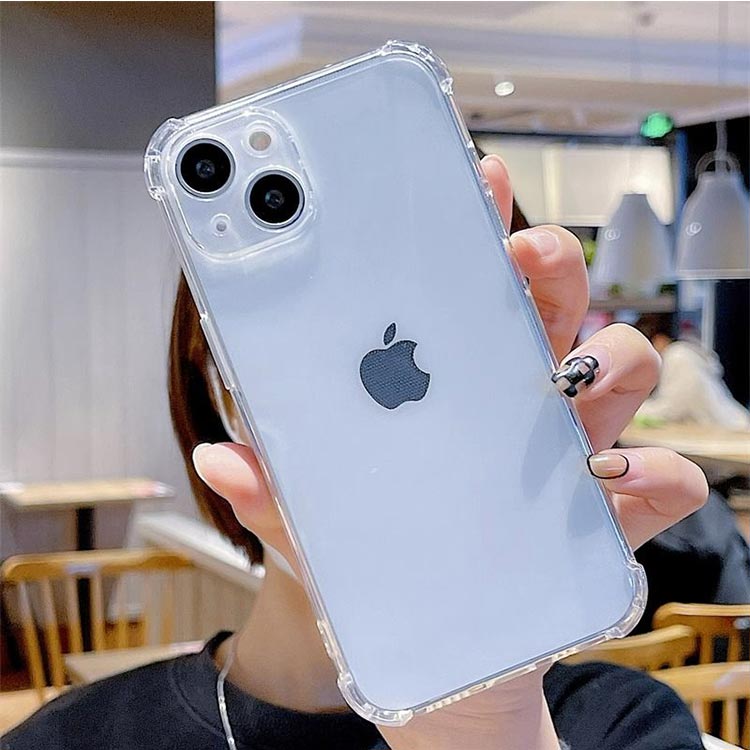楽天市場】四角保護 iPhone 15 ケース クリア 耐衝撃 全面保護