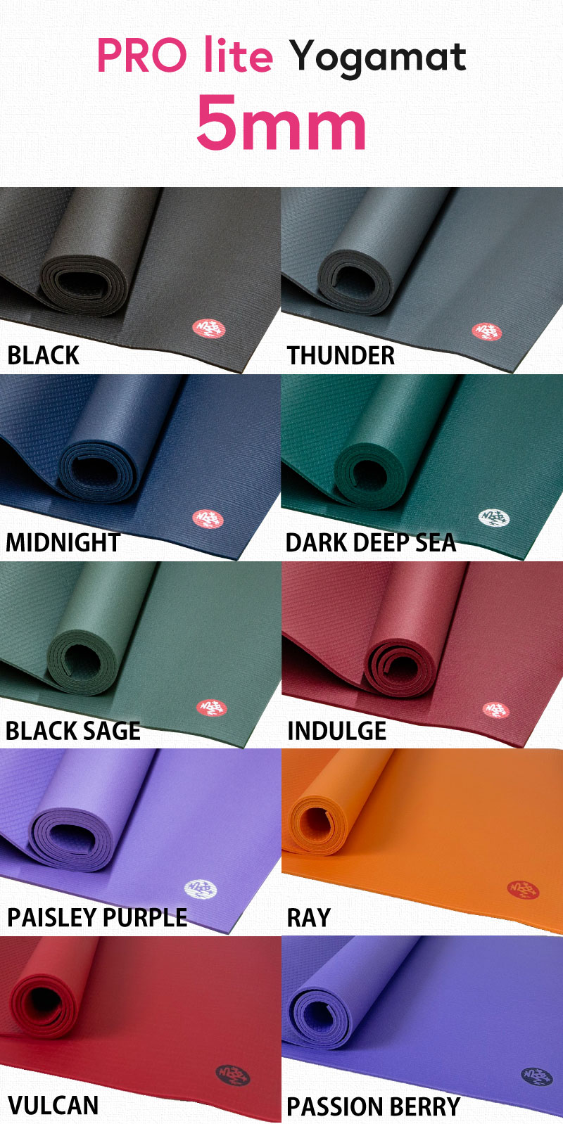 楽天市場】マンドゥカ Manduka プロ 6mm プロライト 5mm ヨガマット