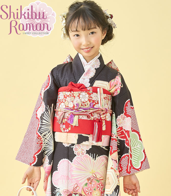 (2693)　♥ 七歳　七五三　女の子　日本製 ♥ 楽天市場】【七五三特集○ 選べる22柄】七五三 着物 7歳 四つ身セット