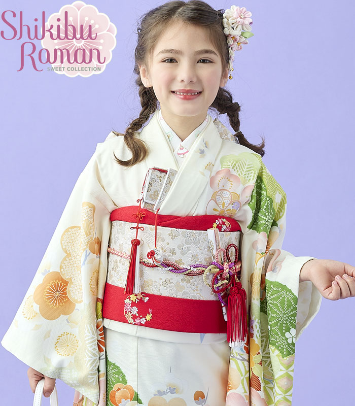 楽天市場】七五三 753 着物 7歳 女の子 着物フルセット 式部浪漫