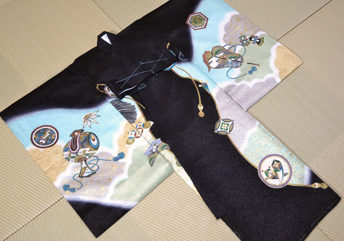 楽天市場】お宮参り 男の子 着物 男児 正絹 初着 産着 お祝い着 鷹に