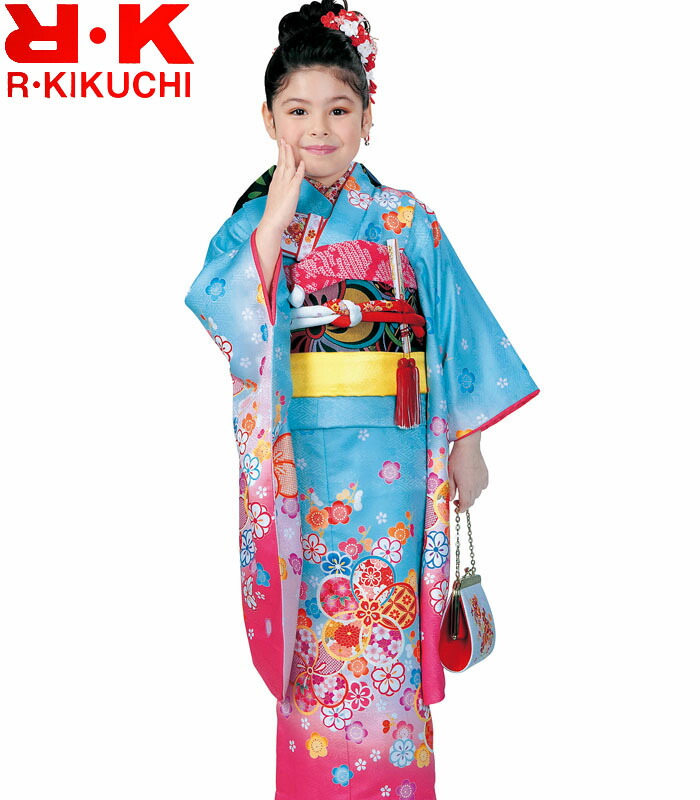 楽天市場】七五三 753 着物 7歳 女の子 四つ身着物 単品 RK リョウコ