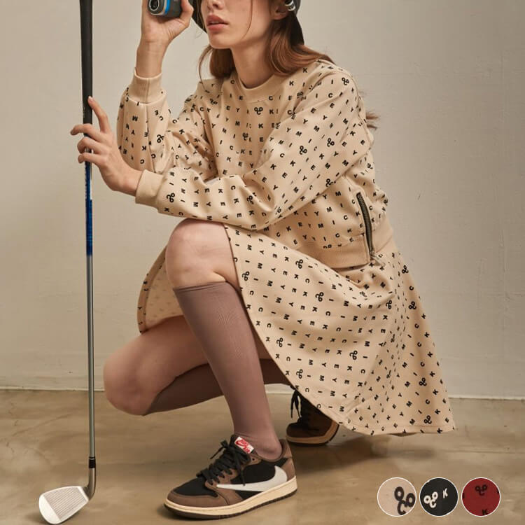 楽天市場】ゴルフウェア レディース 韓国 セットアップ 長袖 スエット