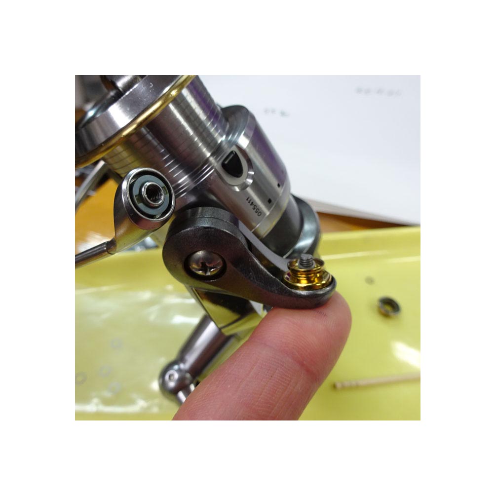 楽天市場】ダイワ向 3mm用 ラインローラー ベアリング化フルキット